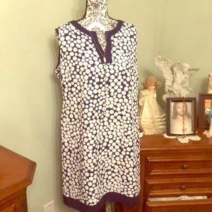 Beautiful Navy and White Dress